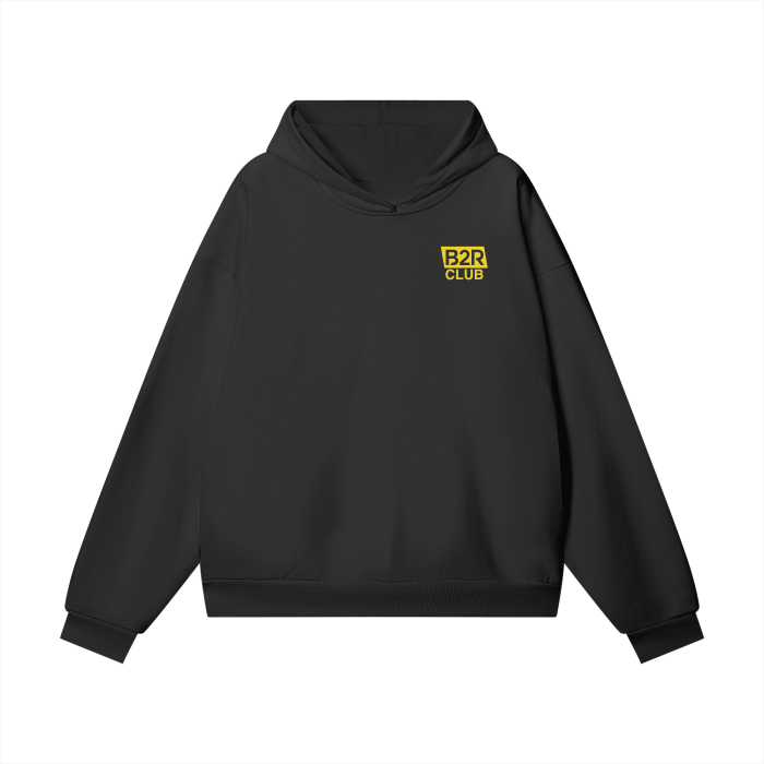 [S1000RR] Premium Oversized Midnight (BLACK) Hoodie